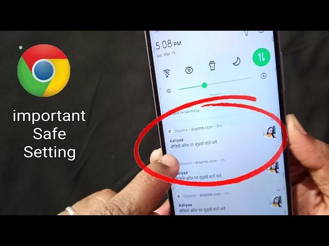 How To Stop Vulgar & Ads Notification On Google Chrome ( Security Setting )