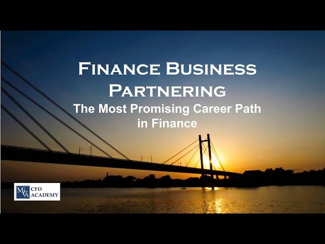 Finance Business Partner - The Most Promising Career Path in Finance