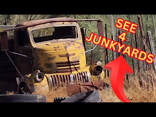 Discovering Hidden Gems in Utah and Arizona Junkyards
