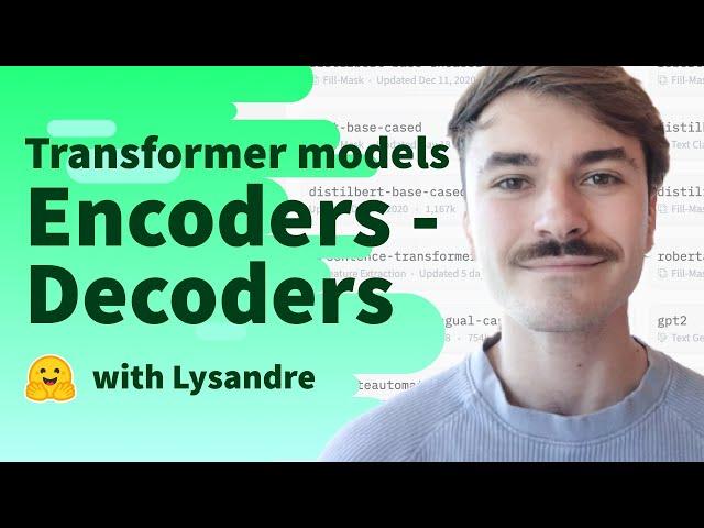 Transformer models: Encoder-Decoders