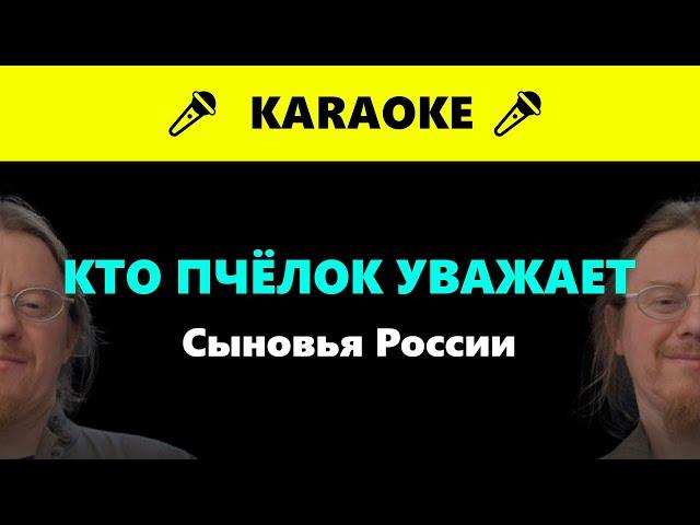 Сыновья России - Кто Пчёлок Уважает (Караоке)