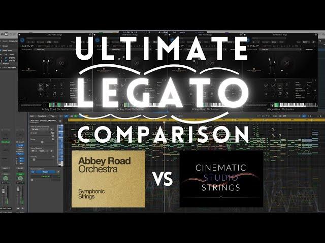 The Ultimate Legato Comparison? Spitfire Abbey Road Orchestra Strings vs Cinematic Studio Strings!