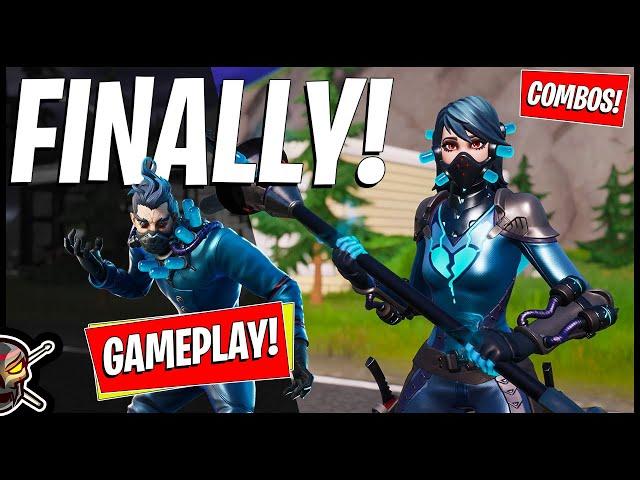 New SLURPENTINE & PROFESSOR SLURPO Skin Gameplay + Combos! Before You Buy (Fortnite Battle Royale)