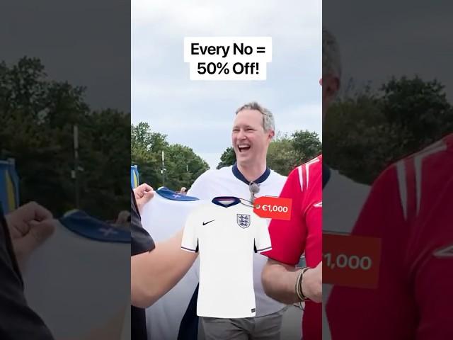 Every No = 50% Off Football Shirt