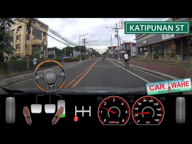 KATIPUNAN Street   ||  MARIKINA HEIGHTS  ||  Drive Diary by CarWahe  ||  Manual Car