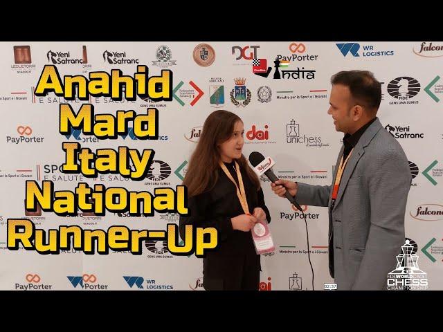 I like Gukesh, Aronian, Tal, and Petrosian: Anahid from Italy