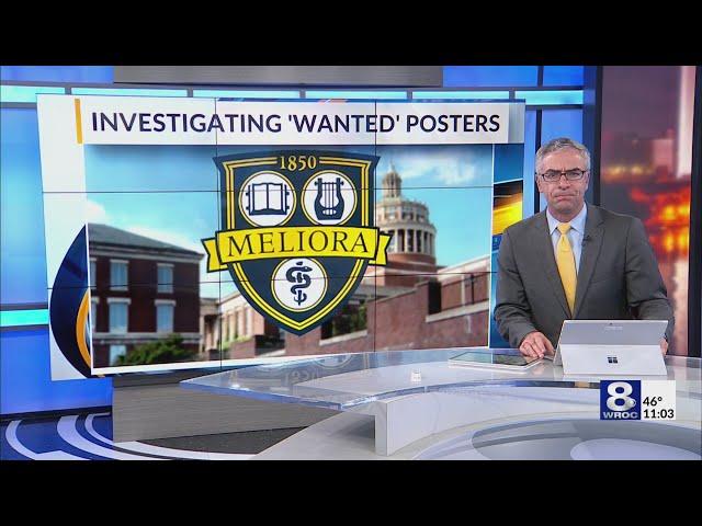 University of Rochester investigating ‘Wanted’ poster vandalism