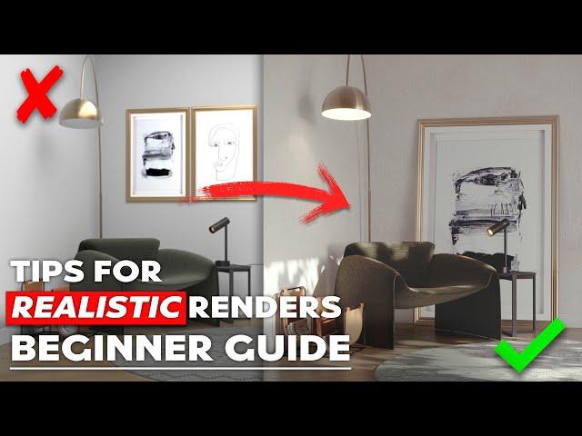 How to Render Like a Pro- Tips for Realistic Renders (Beginner Guide)