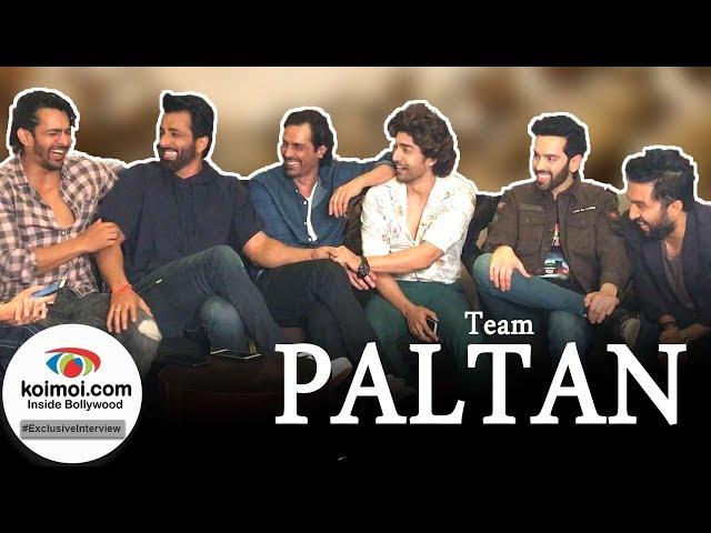 Paltan Team CRAZY & HILARIOUS Interview | Harshvardhan Rane | Sonu Sood | Gurmeet | Luv | Siddhanth