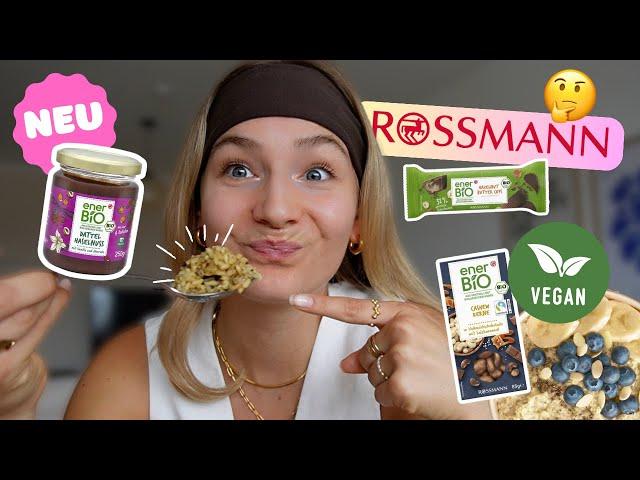 Ich teste das vegane Rossmann Sortiment 