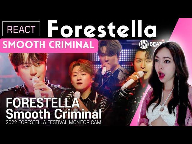 Reacting to Forestella - Smooth Criminal