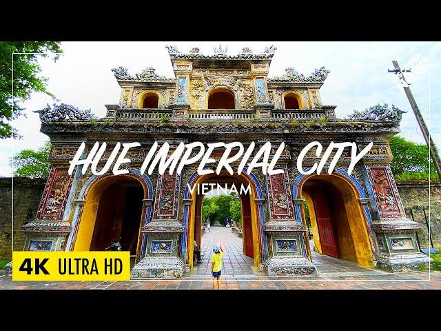 Hue Imperial City  Walking Tour 4K Vietnam