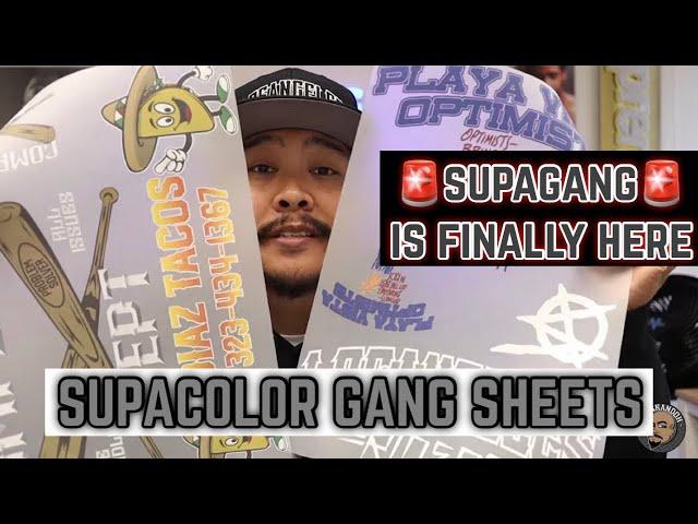 Supa Gang - Supacolor Gang Sheets