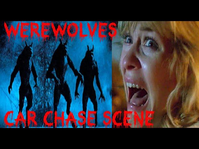 werewolf attack - Car Chase Scene - The Howling HD