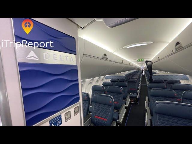 Delta A220-300 Inaugural Flight First Class