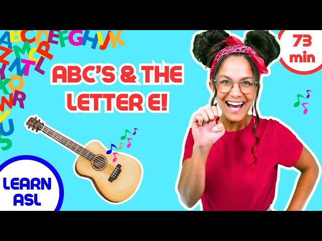 ABC and the Letter E for Toddlers and Preschool!