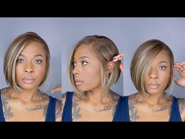 Only $50! My  New Favorite Bob | Sensationnel Cloud9 What Lace 13x6 Frontal Lace Wig - ANISHA