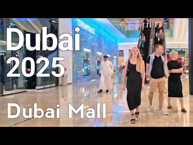 Dubai 2025 [4K] Amazing Dubai Mall Walking Tour 