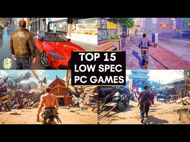 Top 15 Amazing Games For Low End Pc Games in 2024 ( 1GB RAM/ 2GB RAM/ 256MB VRAM/ 512MB VRAM )