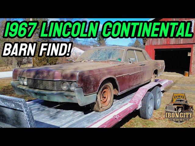 Forgotten since 1978 detailing a 1967 Lincoln continental, satisfying transformation.