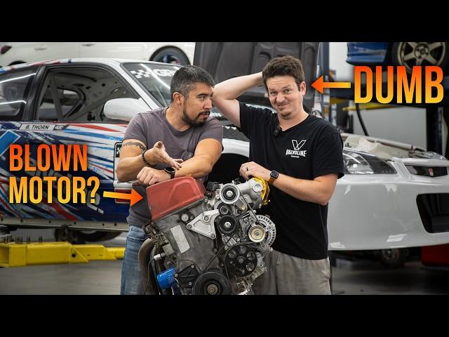 How did I blow up the engine on my civic?