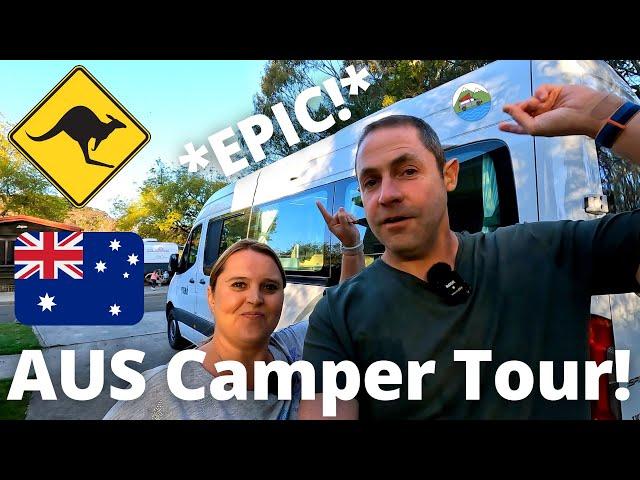 Australian Campervan Rental *VAN TOUR* - EPIC Trip!