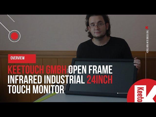 Overview: Keetouch GmbH Open Frame Infrared Industrial 24inch Touch Monitor