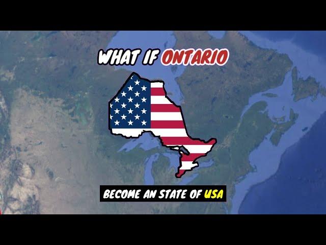 What if Ontario Become an State of USA | Country Comparison | Data Duck 2.o