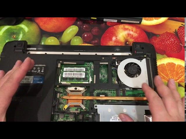 ASUS K52F. Чистка и upgrade