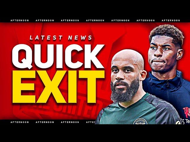 Berrada TRANSFER Warning! Mbuemo Transfer Boost! Rashford Exit? Man Utd Transfer News
