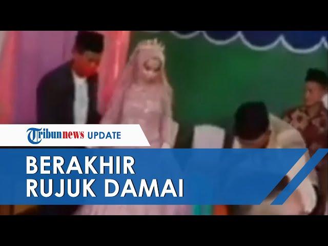 Akhirnya Rujuk Damai, Suami yang Talak Istrinya seusai Ijab Kabul Sepakat Melanjutkan Pernikahan