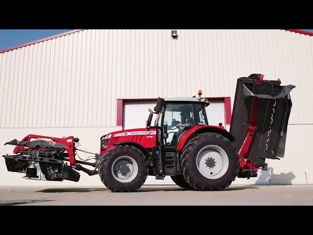 How to ___ Use the Front Mower DM 367 FQ-RC | MF Hay & Forage |Tutorial