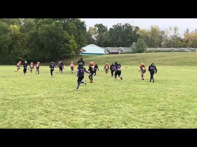 10U West Michigan Rams vs Muskegon Height 2023 Roman Duckett QB 14