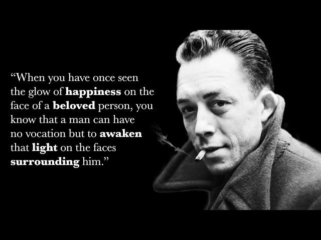 Albert Camus   Life Changing Quotes LEGENDARY# 16