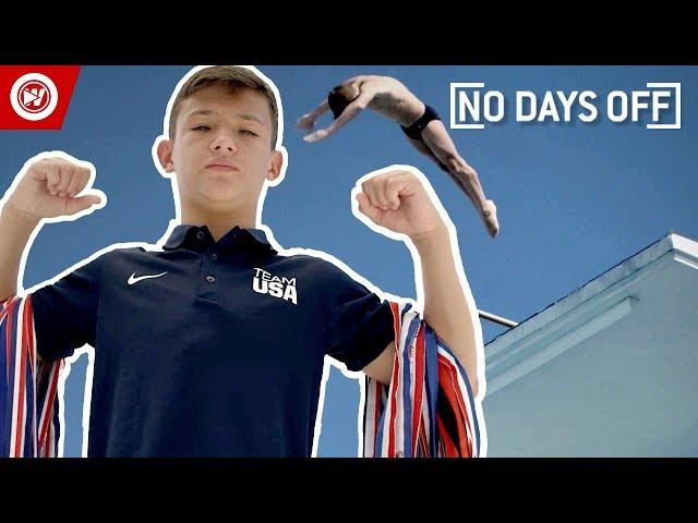 14-Year-Old Does INSANE Diving Tricks | No Days Off