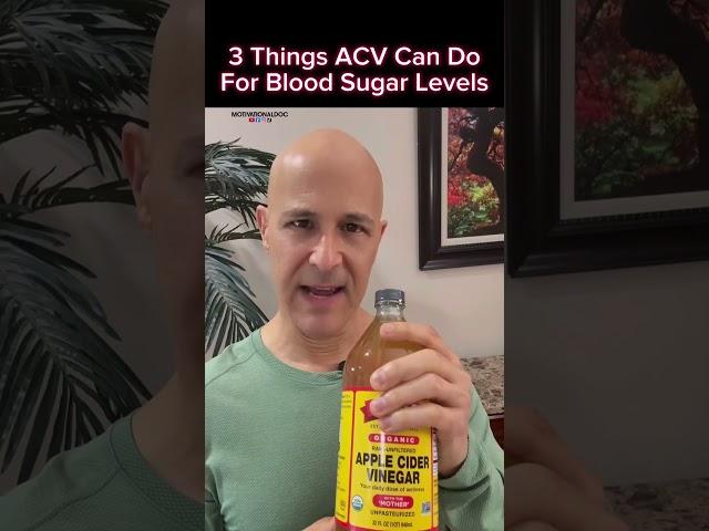 3 Things Apple Cider Vinegar Can Do For Your Blood Sugar Level!  Dr. Mandell