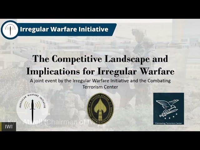 The Competitive Landscape and Implications for Irregular Warfare