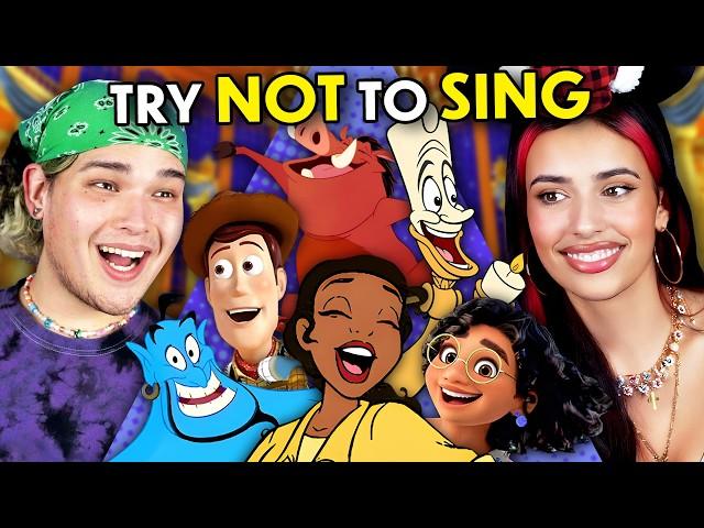 Try Not To Sing - Iconic Disney Songs! (Ft. Kylie Cantrall)