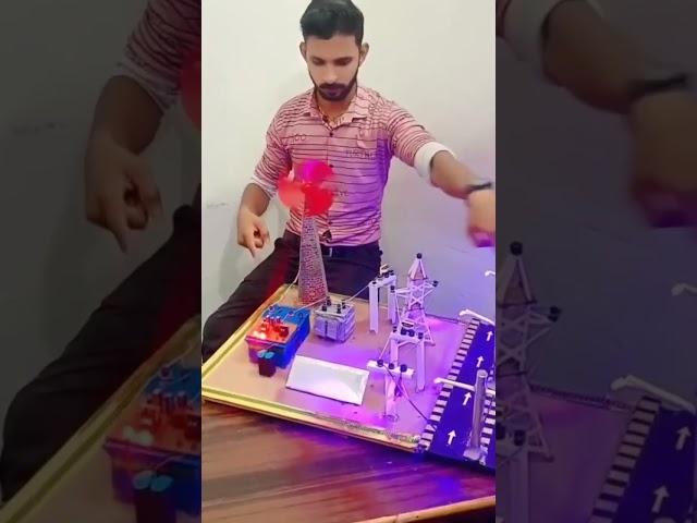 Electrical Engineering Project | How to make windmill project #shorts #ytshorts #diy #foryou