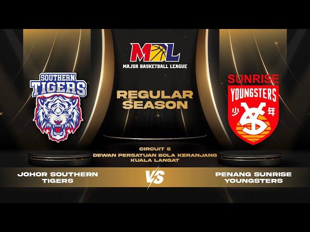 [ENG] MBL Regular Season 2024 | G20 |  Johor Southern Tigers vs Penang Sunrise Youngsters