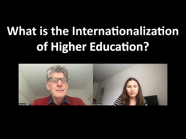 What is the Internationalization of Higher Education?