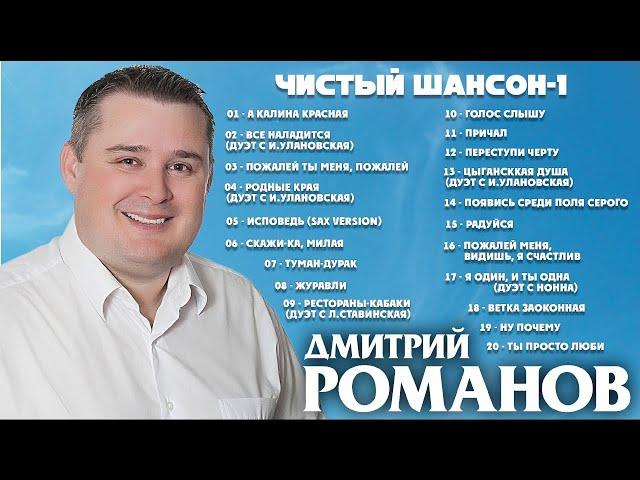 Дмитрий Романов - Чистый шансон-1 (Сборник)