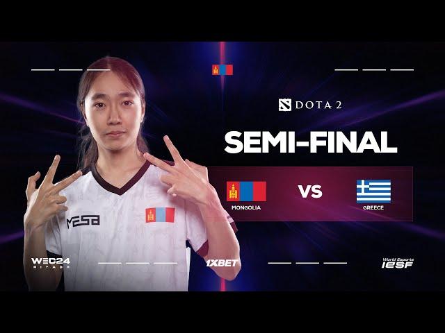 [DOTA 2] | Team Mongolia vs. Team Greece  - Semifinals - IESF World Esports Championship 2024