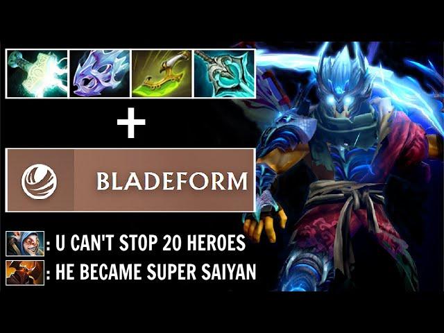 ULTRA FAST Max Attack Speed Bladeform Juggernaut vs Meepo CK Crazy 20v5 Late Game Fights Dota 2