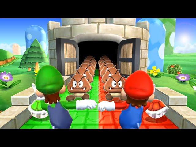 Mario Party 9 MiniGames - Mario Vs Luigi Vs Peach Vs Yoshi (Master Cpu)