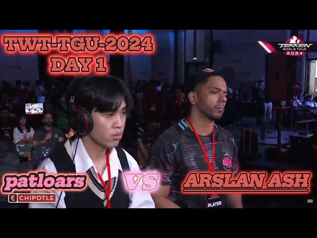 Most awaited match || ARSLAN ASH vs PATLAORS -Tekken 8-TWT-TGU-2024- day 1