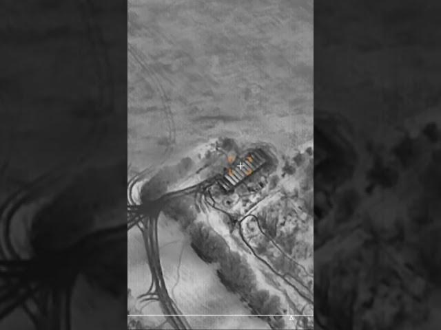 UAV Russian Forpost-R (IAI Searcher) strikes at the equipment and warehouses of the Ukraine Army