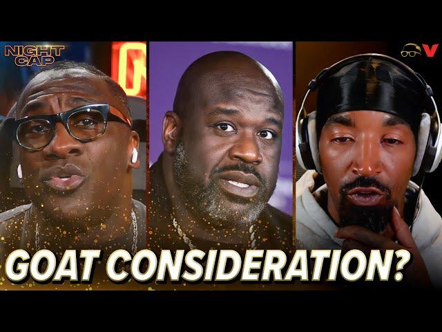 Shaq BOTHERED he’s never considered in GOAT conversation | Nightcap