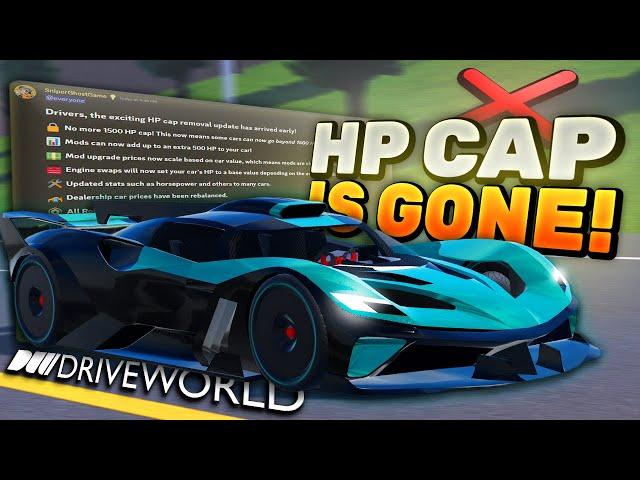 *HP CAP* GOT *REMOVED* In Drive World! (Roblox)