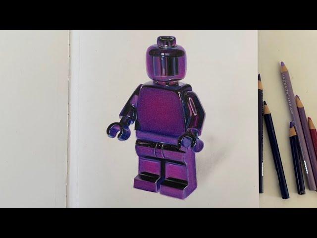 How to draw Lego figure Tutorial + Introducing the new Artcoaster sketchbook